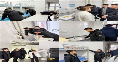 教育学院辅导员开展宿舍卫生专项检查